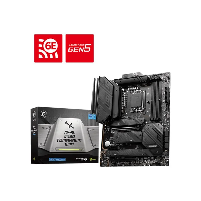 MSI PRO Z790-P WIFI DDR5 ATX Anakart, LGA1700, 4xM.2, Wi‑Fi, 12./13./14. Nesil Uyumlu