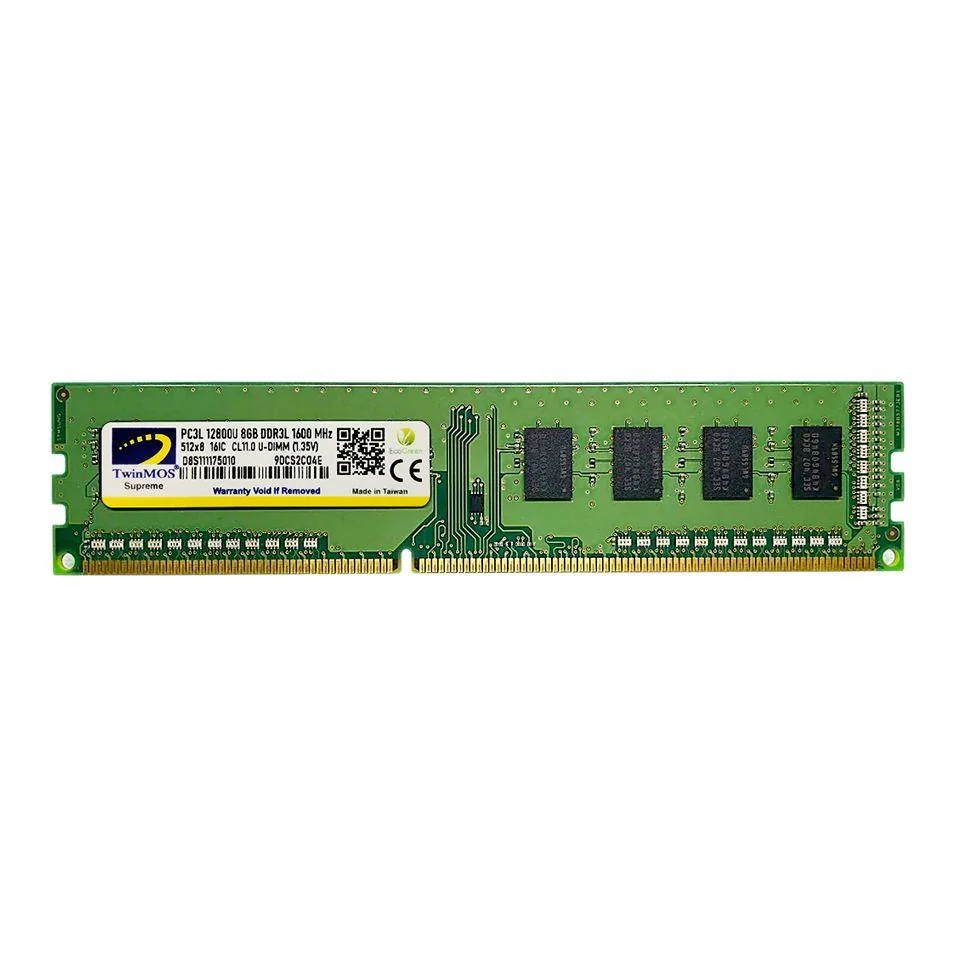 TWINMOS 8 GB DDR3 1600MHz Masaüstü RAM, CL11, 1.5V Yüksek Performans Bellek