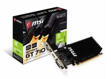 MSI GeForce GT 710 2GD3H LP 2GB DDR3 64Bit Ekran Kartı, Sessiz Low Profile Çözüm