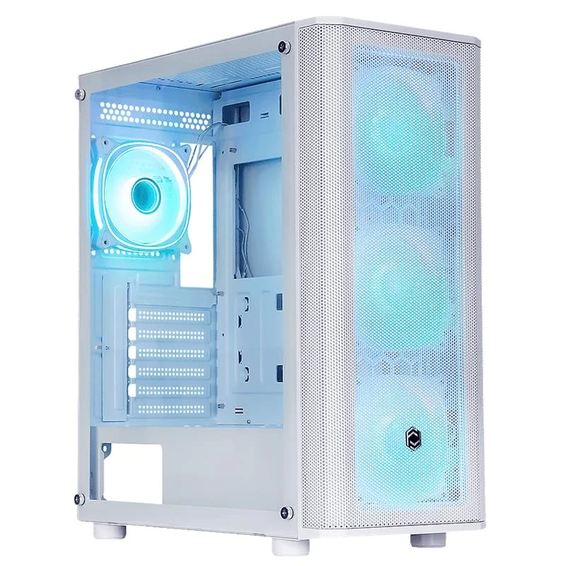 FRISBY CM-106 650W 80+ Gaming Kasa, Beyaz Mesh, ARGB, Yüksek Hava Akışı