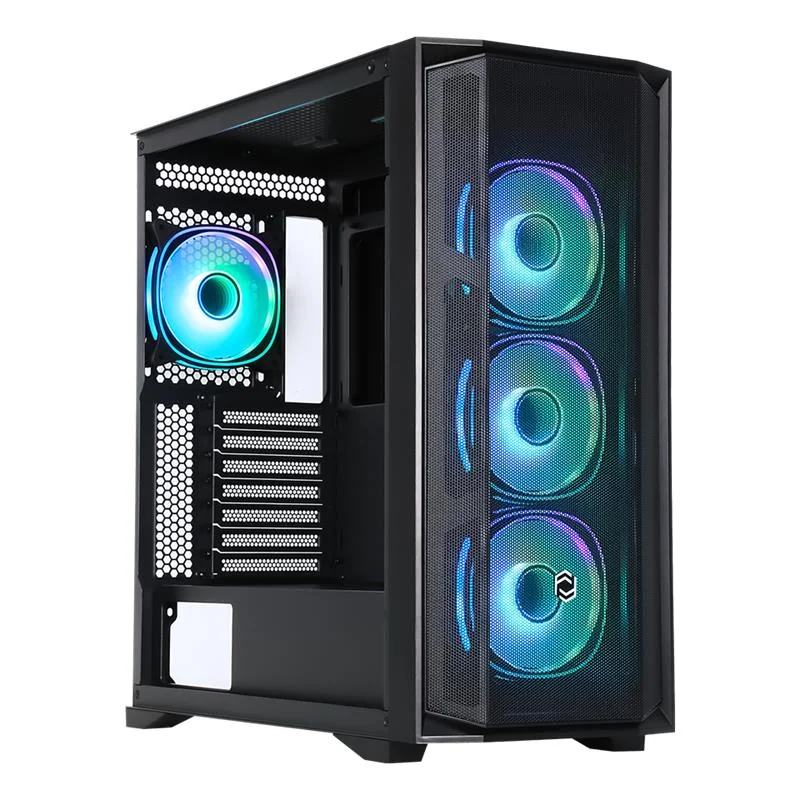 FRISBY CX-500 ATX Midi Tower Gaming Kasa, 750W 80 Bronze, ARGB, Siyah