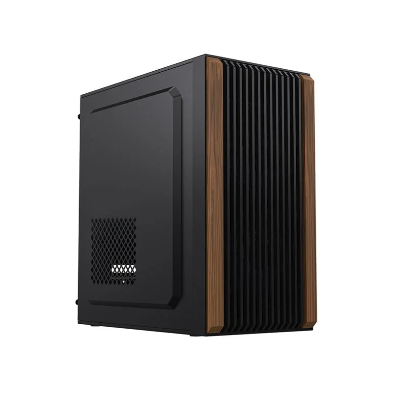 FRISBY FC-2730B Mini Tower Kasa 300W USB 2.0 120mm Fan, Micro ATX Uyumlu Siyah