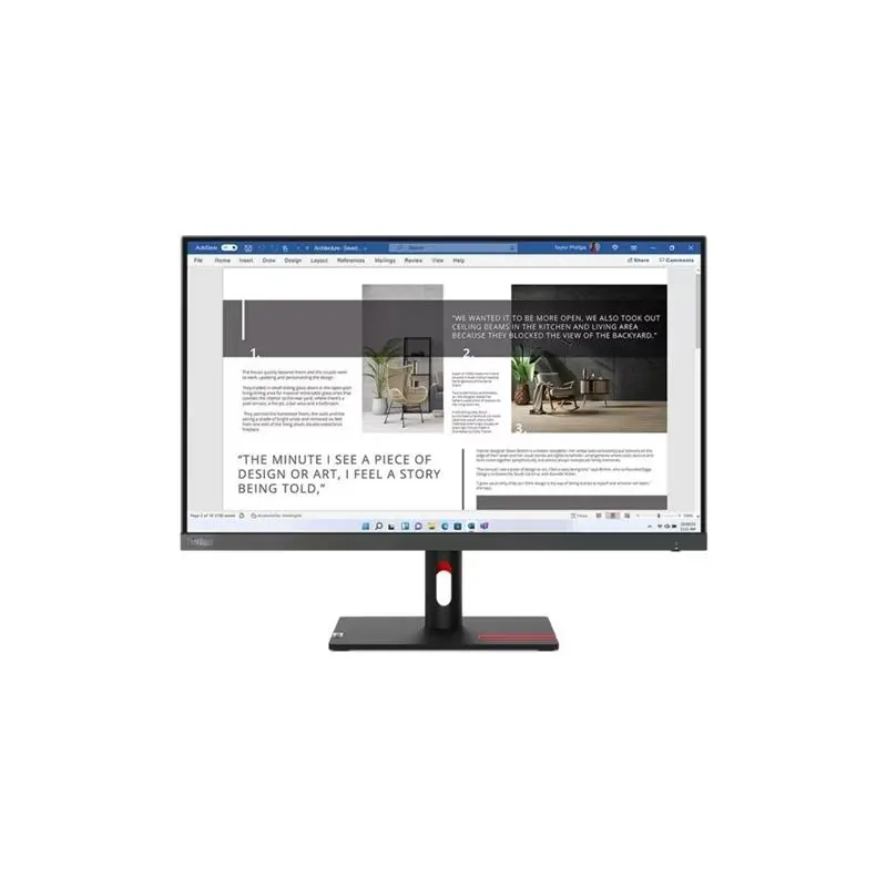 Lenovo ThinkVision S27i-30 27" FHD 100Hz 4ms HDMI/VGA WLED Monitör