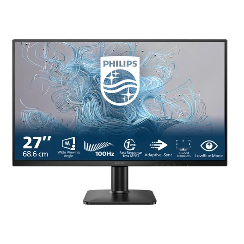 PHILIPS 27E2N1100L/00 27" 1ms 100Hz FHD VA Monitör, HDMI VGA, VESA, İş/Ev