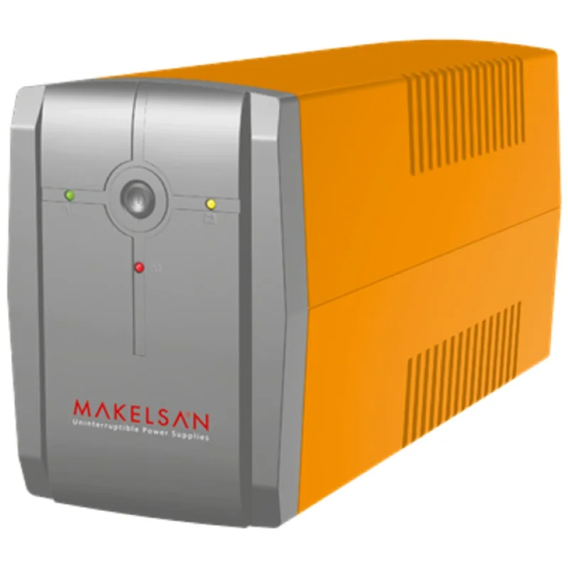 MAKELSAN LION 850VA Line Interactive UPS, AVR'li Kesintisiz Güç Kaynağı, 1x9Ah