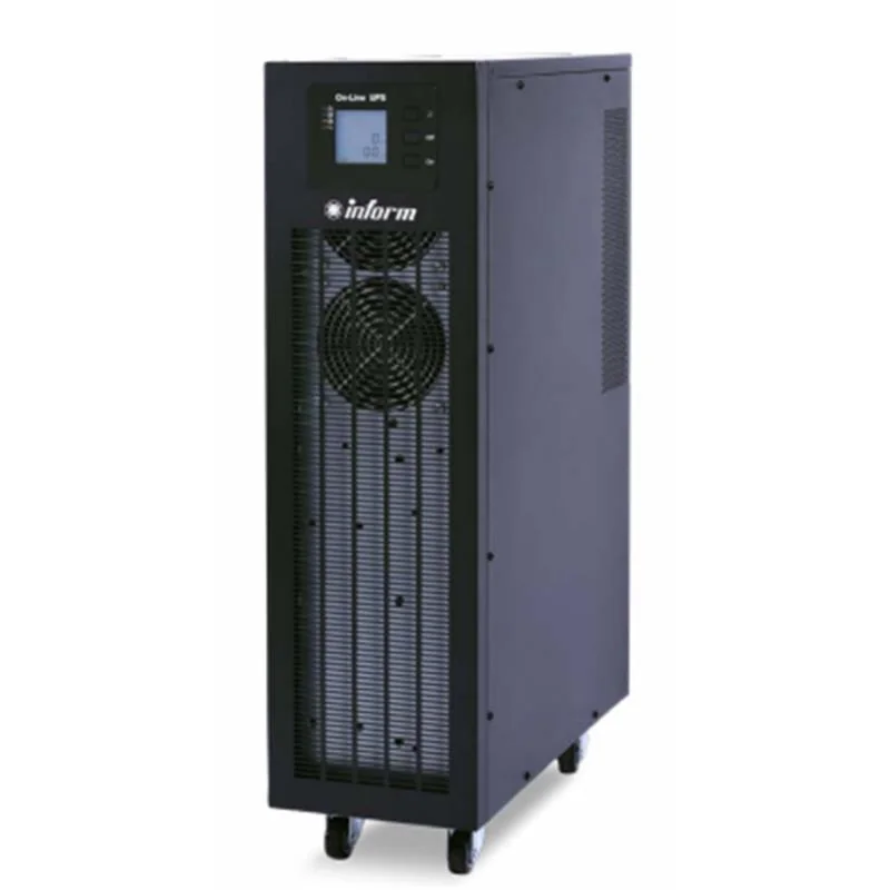 INFORM DSP EVO Online UPS 10KVA 1F/1F, 16x9Ah, LCD, Kesintisiz Güç Kaynağı