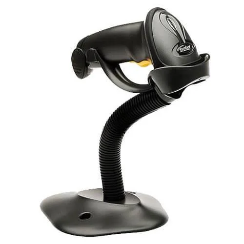 Zebra LS2208-SR20007R-UR 1D Kablolu USB Barkod Okuyucu Standlı, Perakende İçin Hızlı Okuma
