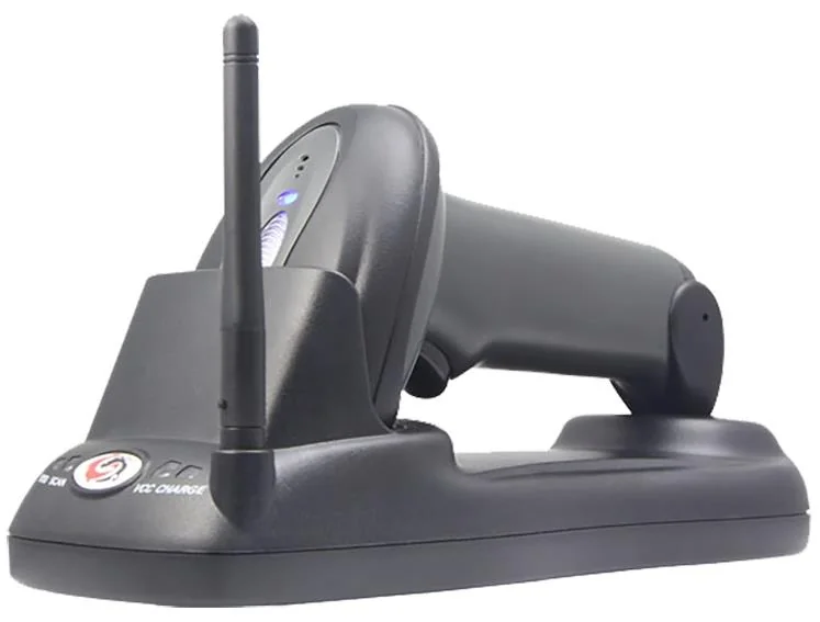 SUNLUX XL-9310 1D Lazer Kablosuz USB Barkod Okuyucu, Cradle, 300 m Menzil