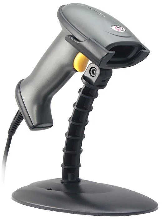 SUNLUX XL-6200A 1D Lazer Kablolu USB Barkod Okuyucu, Ayaklı Hızlı Tarama