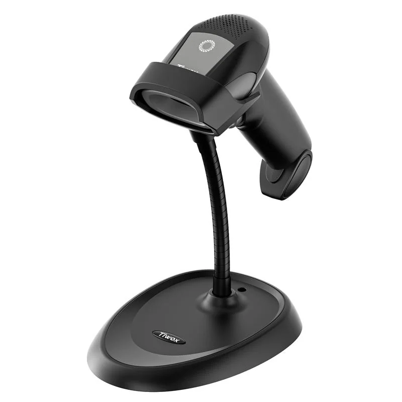 TIWOX VS-333 1D Lazer Kablolu USB Barkod Okuyucu Standlı Hızlı Tarama