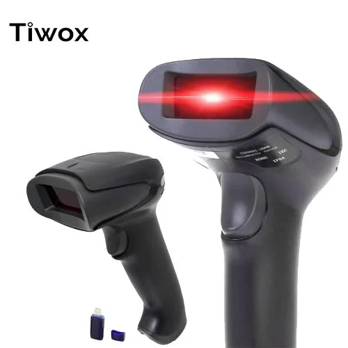 TIWOX VSK-118 2D Karekod Kablosuz Barkod Okuyucu, Mini USB Dongle
