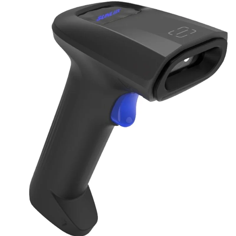 SUNLUX RH10 2D Karekod Kablolu USB Barkod Okuyucu, Hızlı USB/RS-232 Tarama
