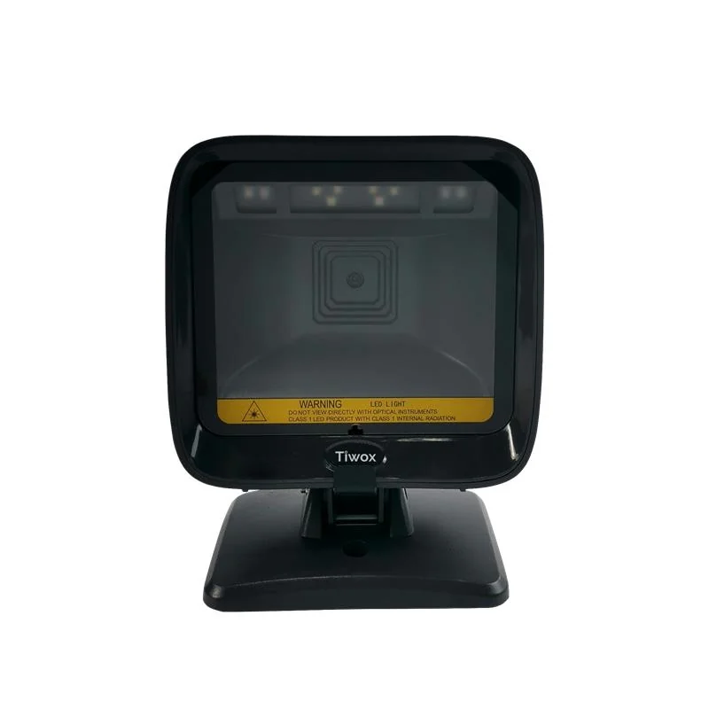 TIWOX VS-6000 2D Karekod Kablolu USB Masaüstü Barkod Okuyucu, Hızlı QR Kod Tarama