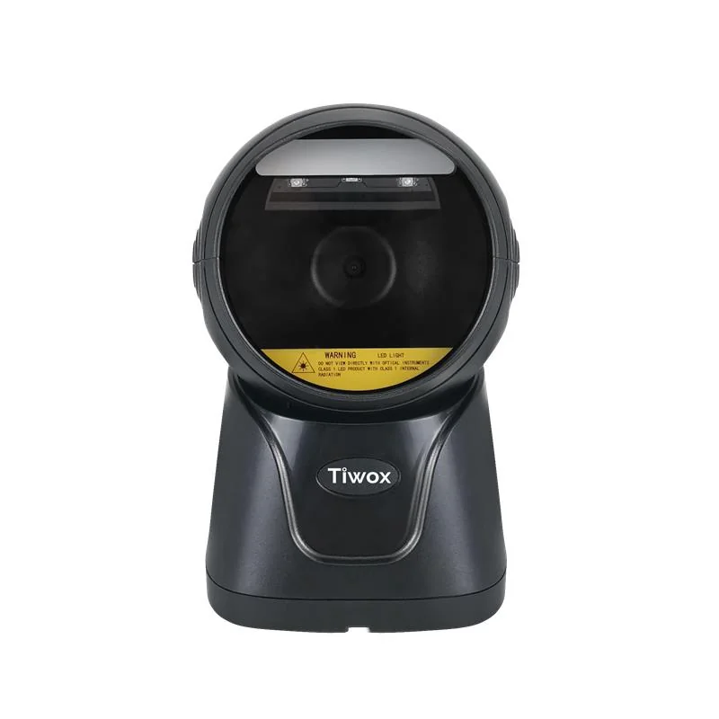 TIWOX VS-240 2D Karekod Kablolu USB Masaüstü Barkod Okuyucu, Hızlı USB-A Bağlantı