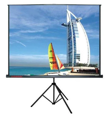 CODEGEN TX-20 Tripod Perde 200x200 Ayaklı Projeksiyon Perdesi