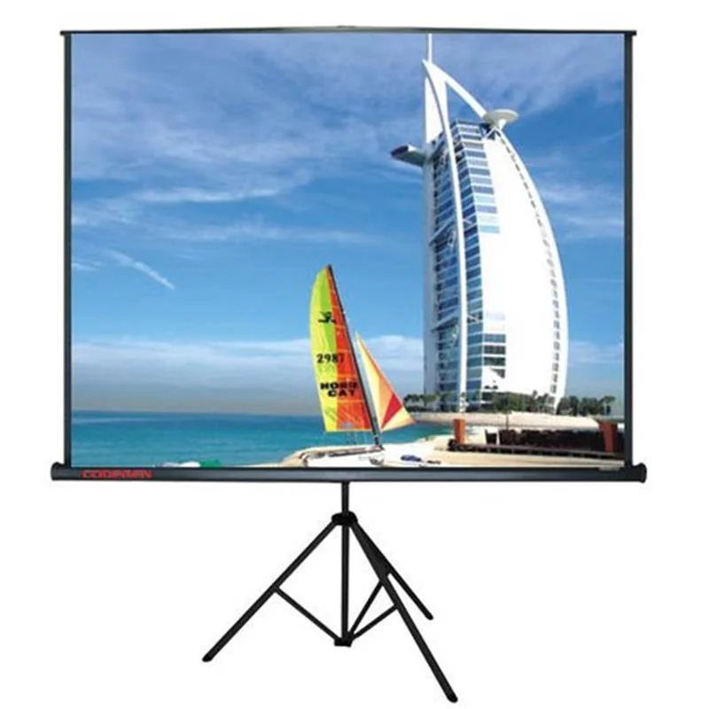 CODEGEN TX-18 Tripod Perde 180x180 Ayaklı Projeksiyon Perdesi