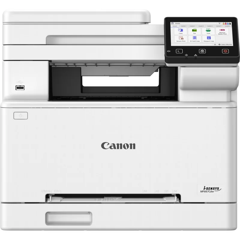Canon I-SENSYS MF667CDW Renkli Lazer Çok Fonksiyonlu Yazıcı, Wi-Fi Dubleks A3