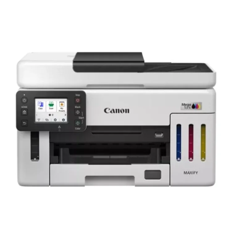 Canon MAXIFY GX6140 Wi-Fi Mürekkep Yazıcı, Renkli Dokunmatik Ekran, Çift Taraflı Baskı