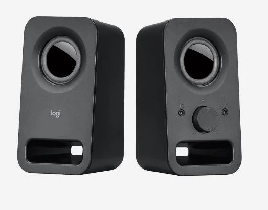 LOGITECH Z150 2.0 Multimedya Hoparlör Siyah, Kompakt Stereo Ses Sistemi