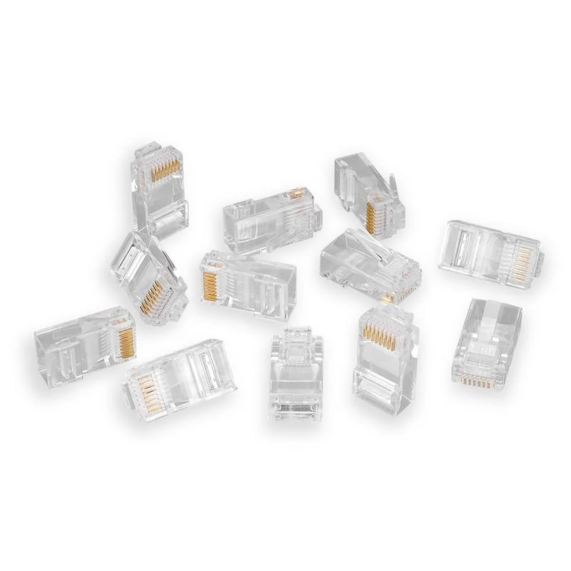 S LINK SL-COB8P RJ-45 Konnektör 100'lü Paket, Ethernet Kablo Ucu