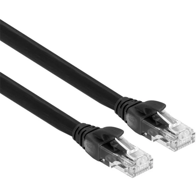 S LINK SL-CAT6030BK CAT6 Patch Kablo 30 cm Siyah UTP, Hızlı ve Güvenli Ağ Bağlantısı