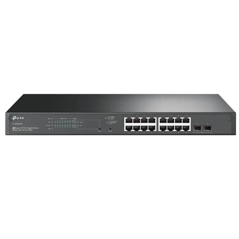 TP LINK TP-Link Omada TL-SG2218P 16 Port Gigabit Yönetilebilir PoE+ Switch, 2 SFP Uplink, 150W Rackmount
