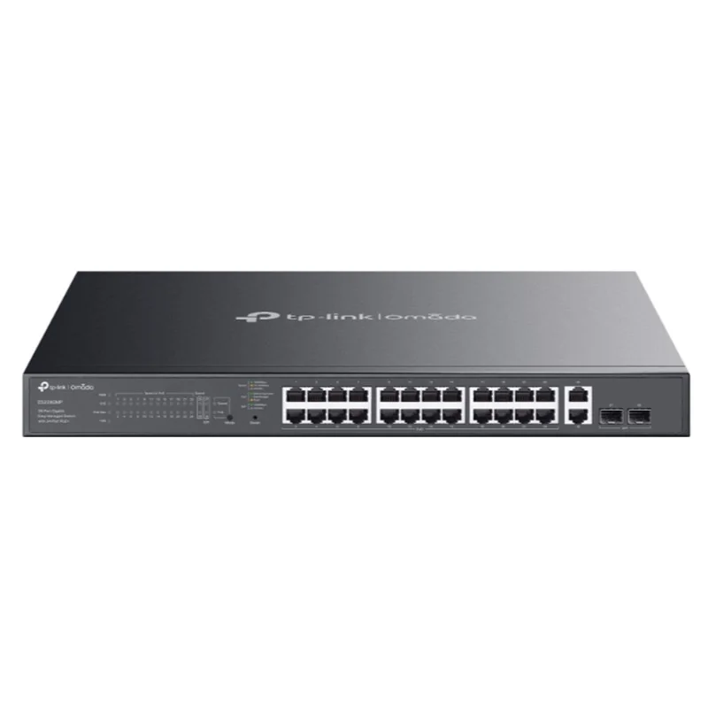 TP LINK TP-Link Omada ES228GMP 28 Port Gigabit Managed PoE Switch, 384W, Metal Kasa