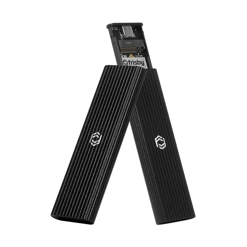 FRISBY FHC-M2305 M.2 PCIe NVMe SSD Kutu, Type-C USB 3.1, Alüminyum Disk Kutusu