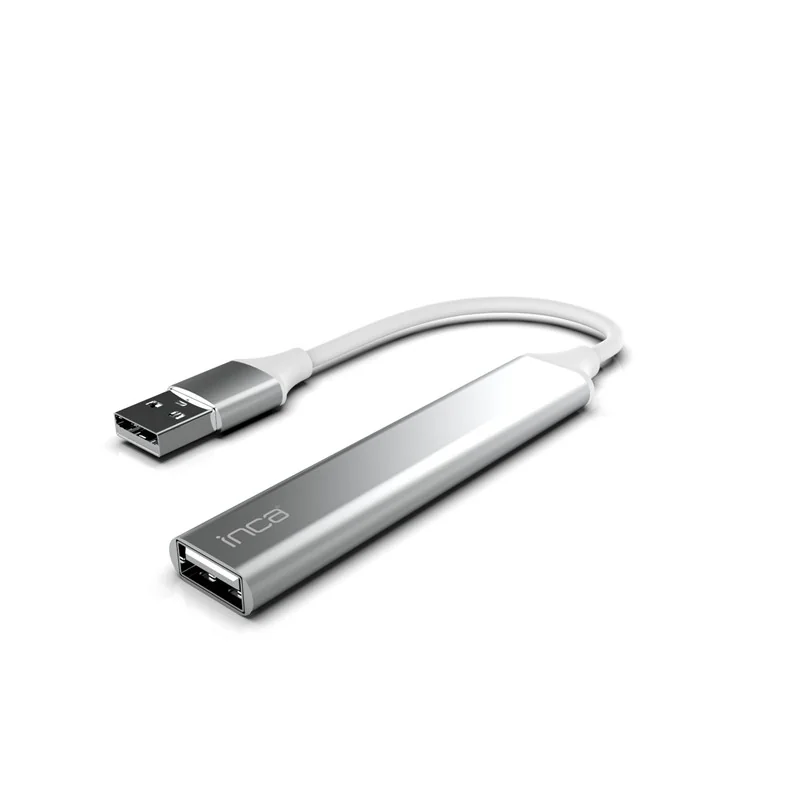 INCA IUSB-4TU USB Çoklayıcı, 3x USB 2.0 + 1x USB 3.0, Çoklu Bağlantı Hub