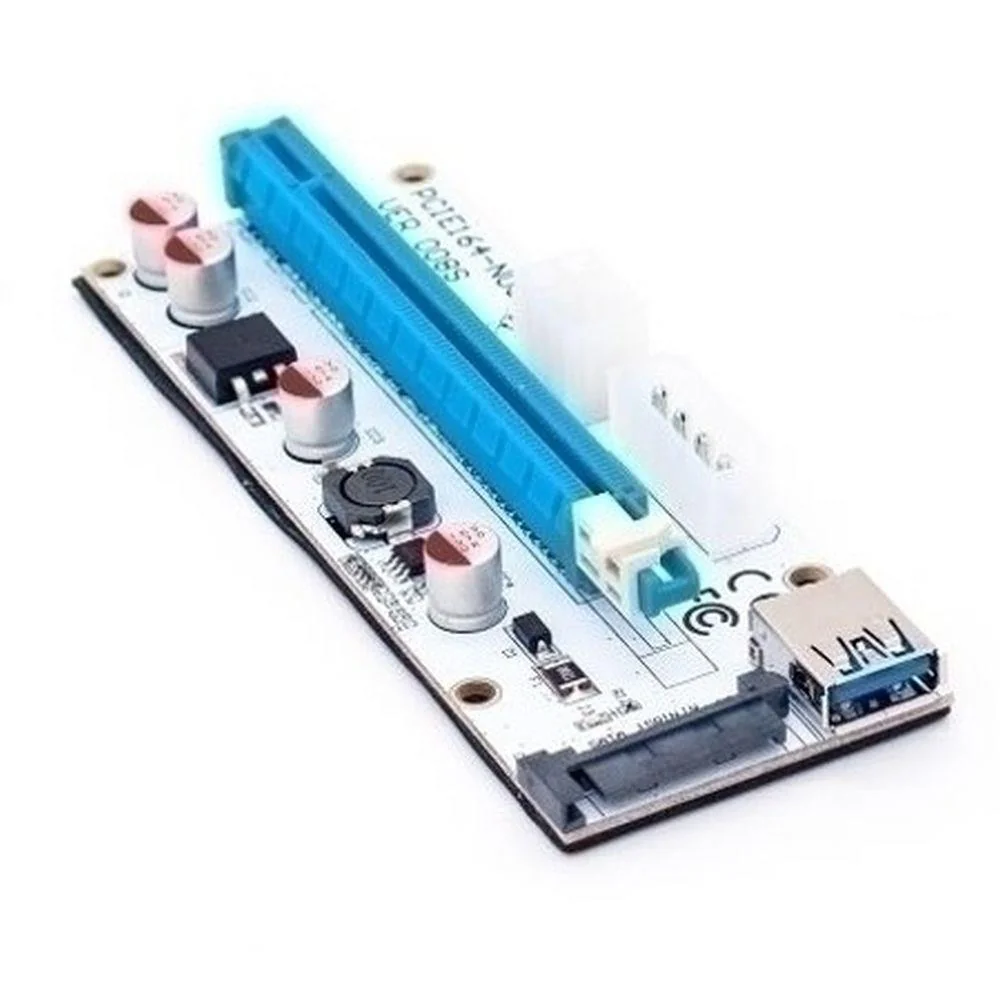 OEM Riser Kart Versiyon 9S, Micro 5 Pin Uçlu, Bilgisayar Yedek Parça