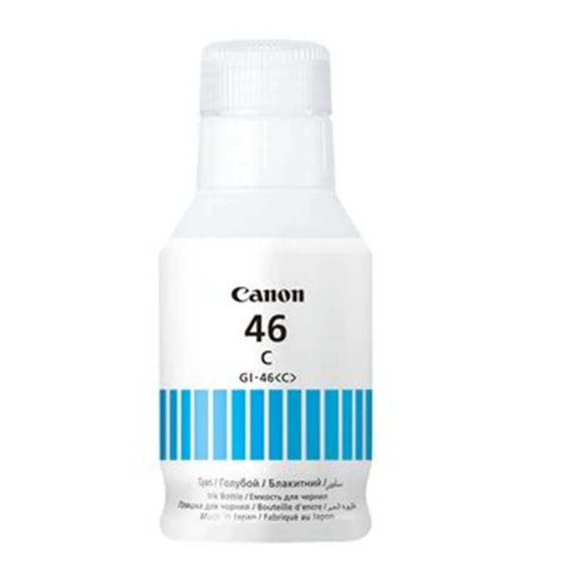 Canon GI-46C Mavi Mürekkep, GX6040 GX7040 Uyumlu Yüksek Kapasite Kartuş