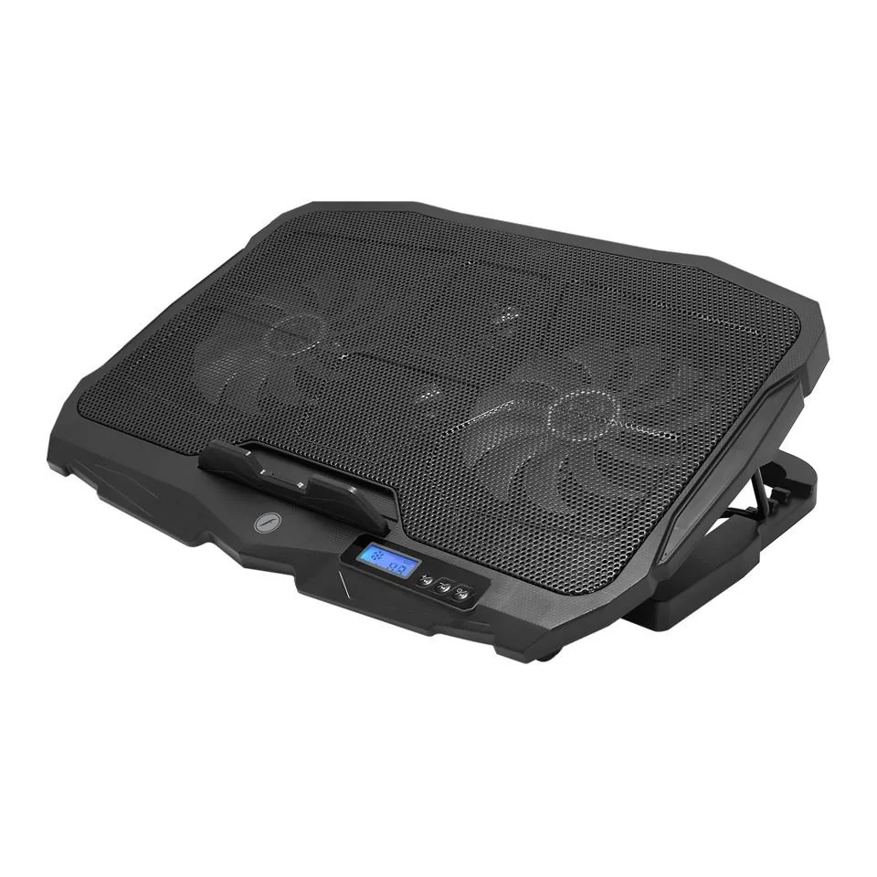 FRISBY FNC-5230ST Notebook Soğutucu, 4 Fanlı, LCD Kontrollü, USB Hub’lı, 10-17"