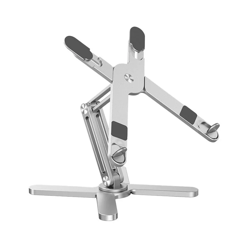 FRISBY FNC-5170ST Gri Katlanabilir Alüminyum Notebook Standı, Pasif Soğutmalı