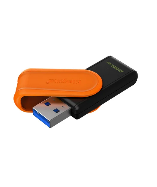 Kingston DataTraveler Exodia S USB 3.2 Siyah Flash Bellek, Hızlı Taşıma