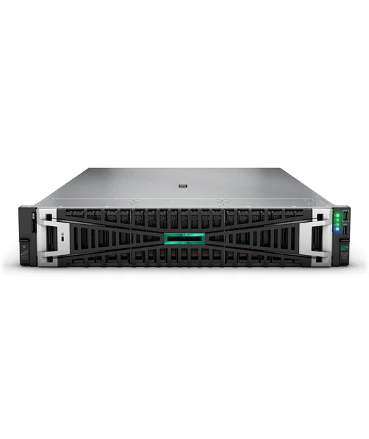 HPE DL380 G11 Sunucu, Xeon Gold 6530, 64GB RAM, 8SFF SSD, Yüksek Performans