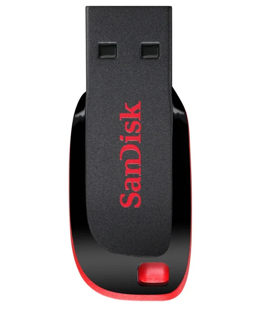 SanDisk Cruzer Blade USB 2.0 Flash Bellek, Kapaksız, Taşınabilir Veri Depolama
