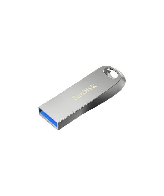 SanDisk Ultra Luxe USB 3.2 Flash Bellek, 150 MB/s, Kapaksız, Şık Metal Tasarım