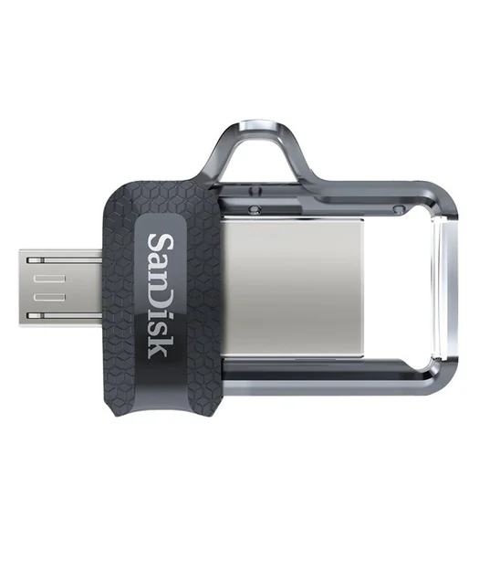 SanDisk Ultra Dual Drive USB 3.2 OTG Flash Bellek, Type-A/Micro-USB, Hızlı Aktarım
