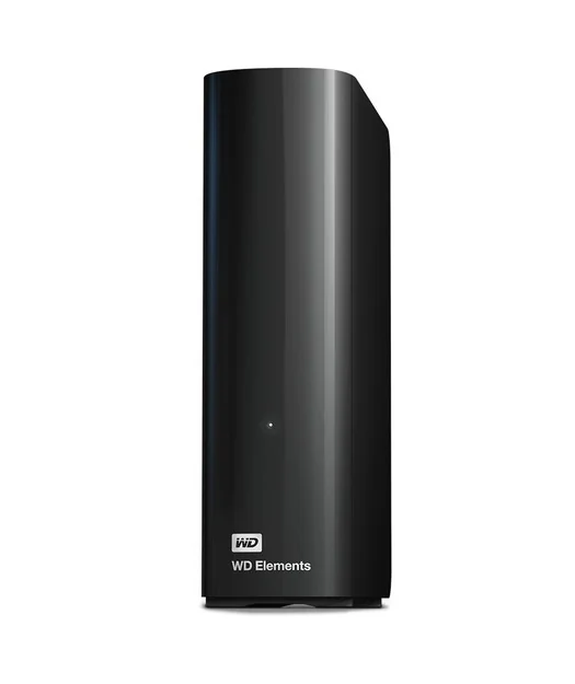 Western Digital Elements Desktop 6TB Harici HDD, 3.5" USB 3.2 Gen 1 Siyah, Yedekleme İçin